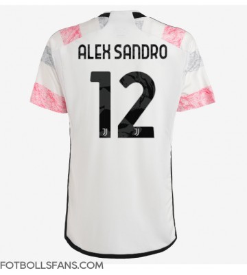 Juventus Alex Sandro #12 Replika Bortatröja 2023-24 Kortärmad